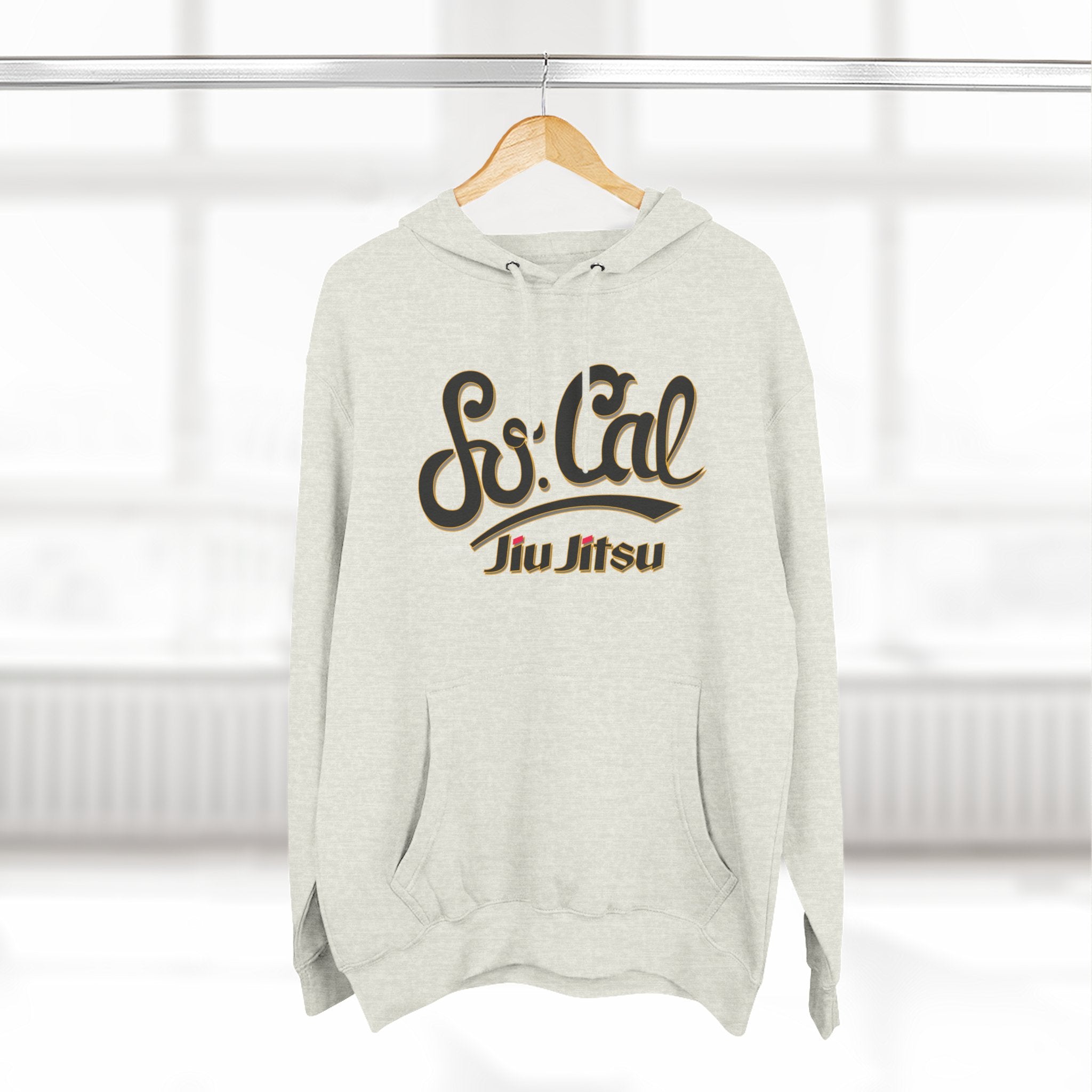 So Cal Jiu Jitsu Hoodie | Cozy Sportswear, Ideal for Jiu Jitsu Enthusiasts, Gifts for Martial Artists, Casual Wear, Workout Clothing
