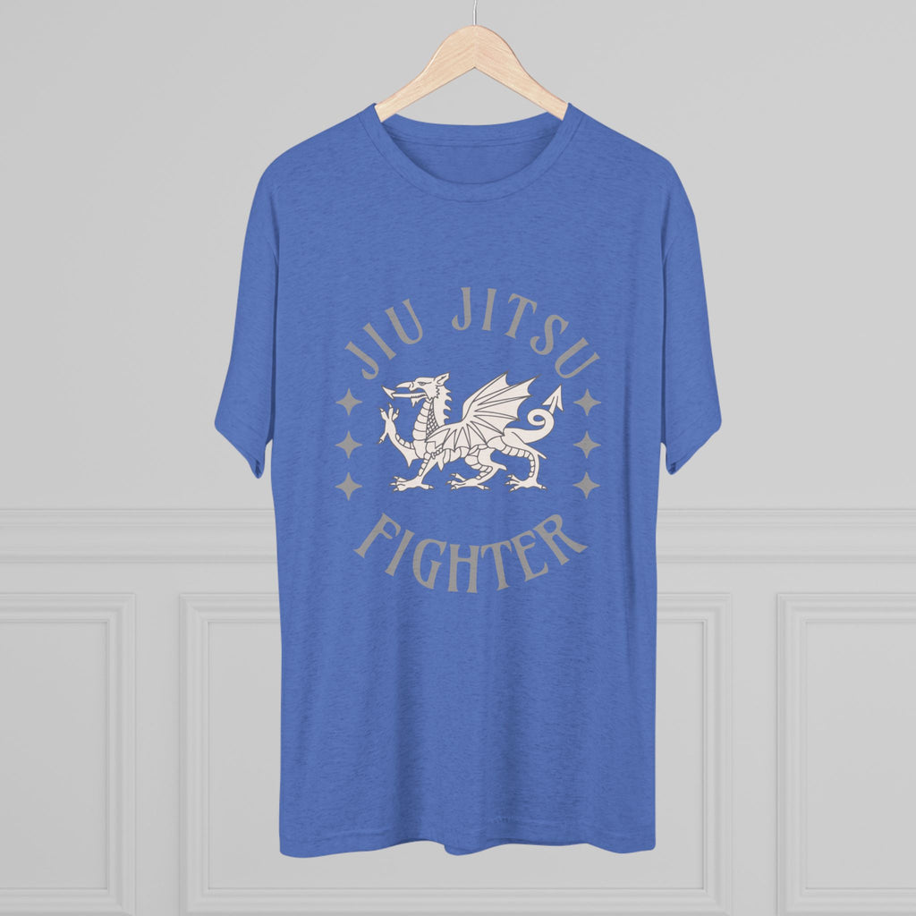 Jiu Jitsu Fighter Tri-Blend Crew Tee