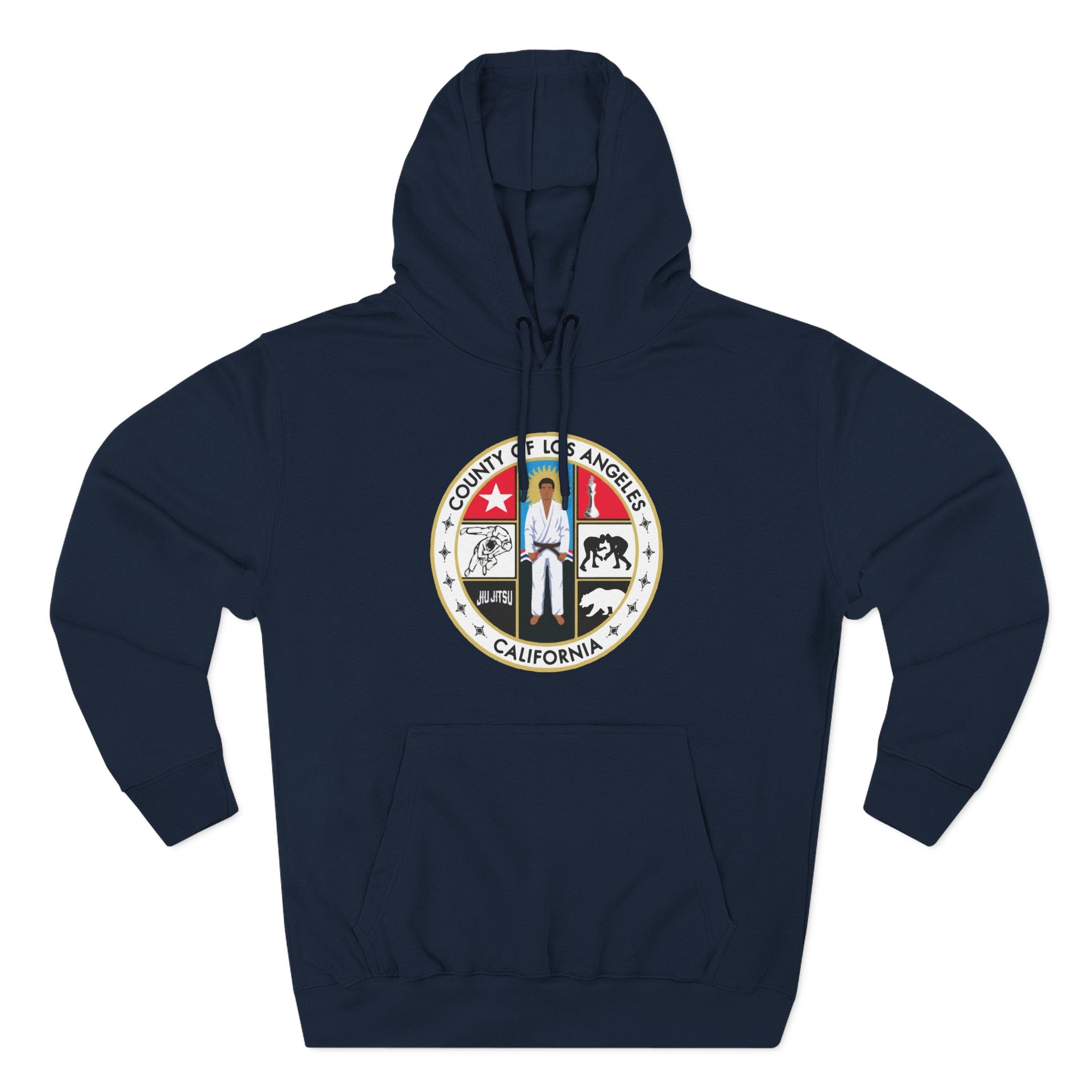 Cozy California State Seal Fleece Hoodie | Urban Casual Wear,Gift for Friends,Soft Hoodie,Street Style,California Pride