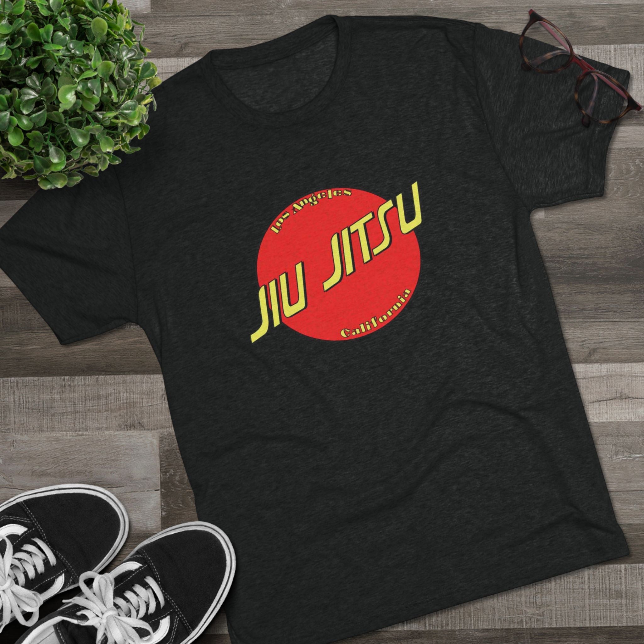 Jiu Jitsu Retro Logo Tee — Martial Arts Graphic Shirt
