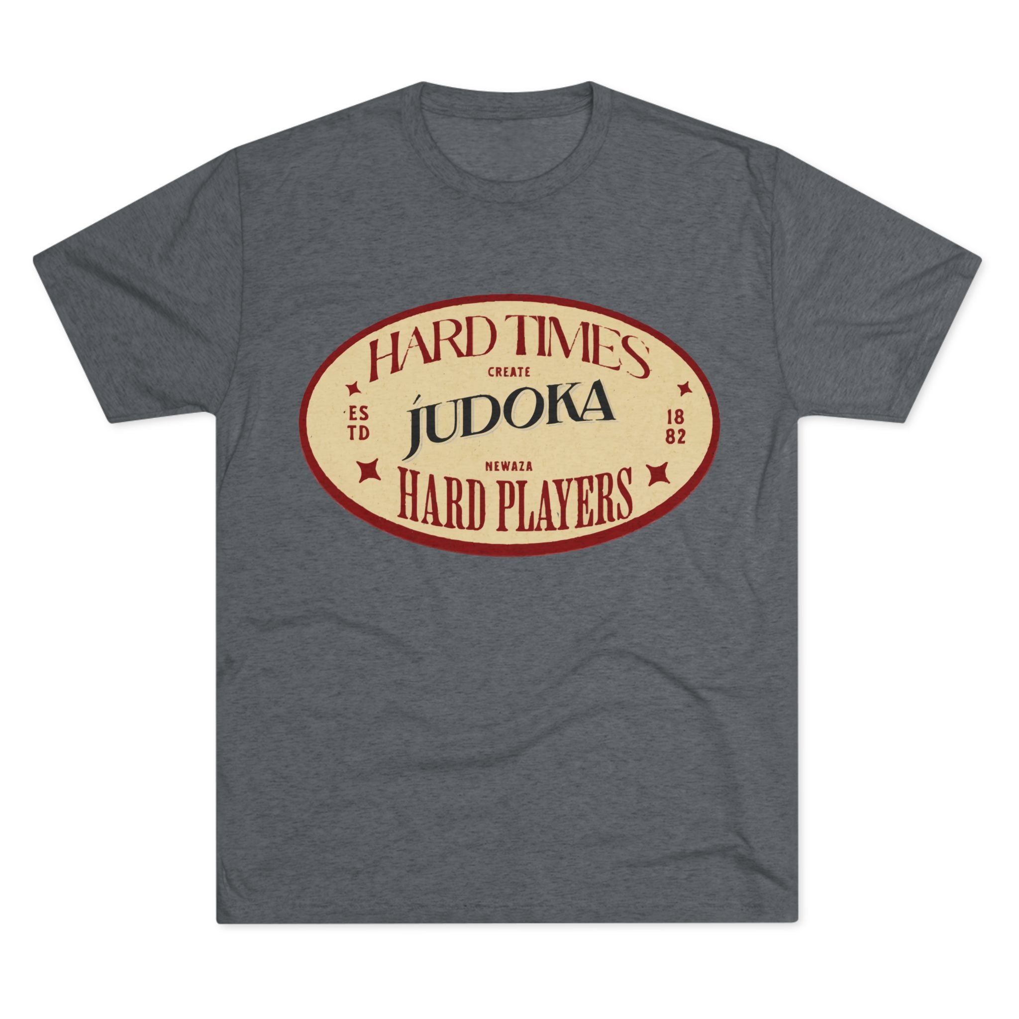 Judoka Tri-Blend Crew Tee