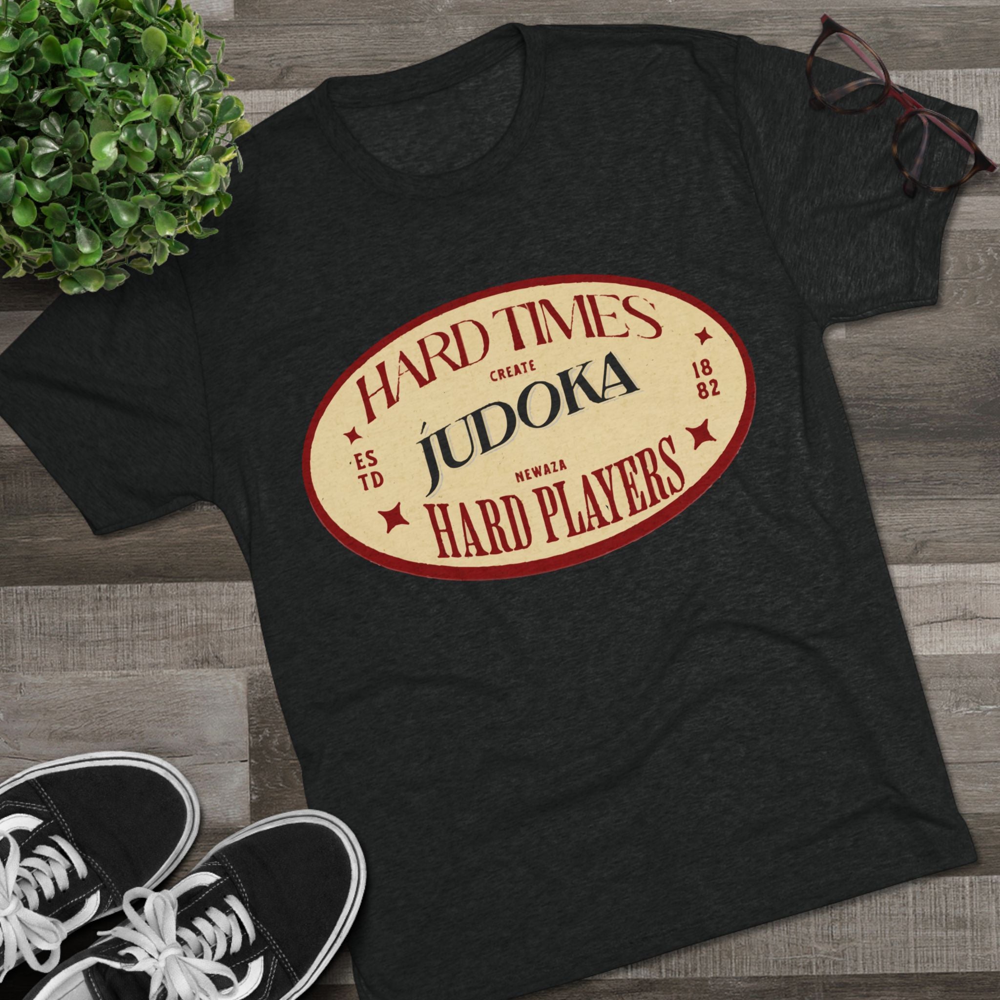 Judoka Tri-Blend Crew Tee