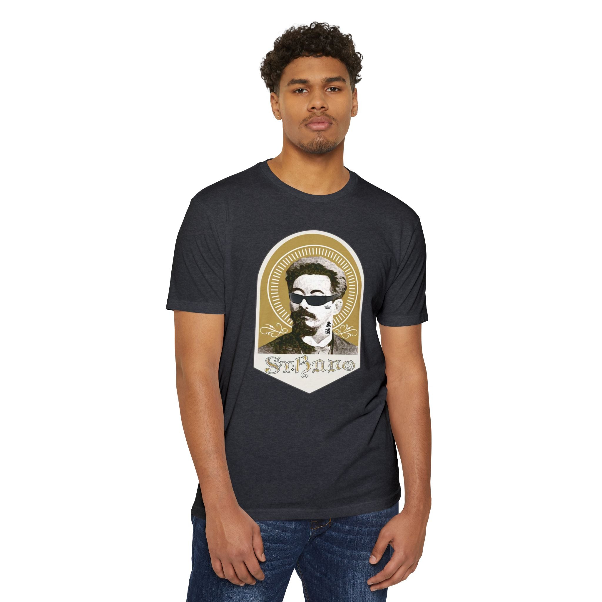Graphic Tee — Retro Portrait 'Kano' Vintage-Style Shirt