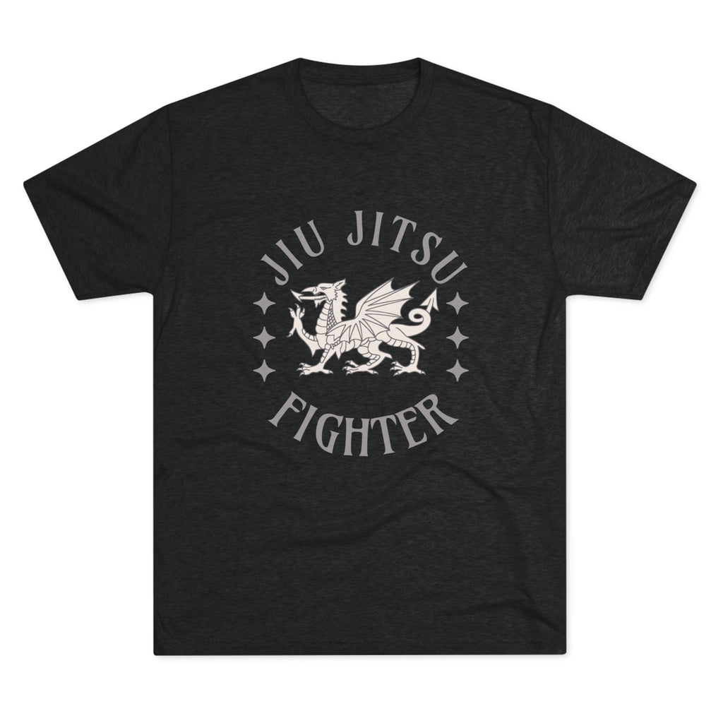 Jiu Jitsu Fighter Tri-Blend Crew Tee