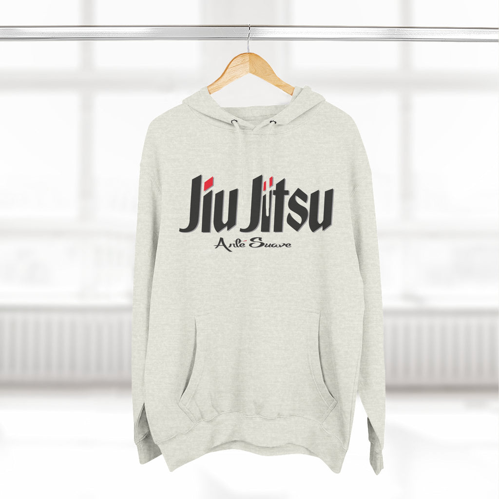 Jiu Jitsu Fleece Hoodie Black Font - Sporty Comfort for Martial Arts Lovers, Gifts for BJJ Practitioners, Casual Wear, Training Apparel, [...]