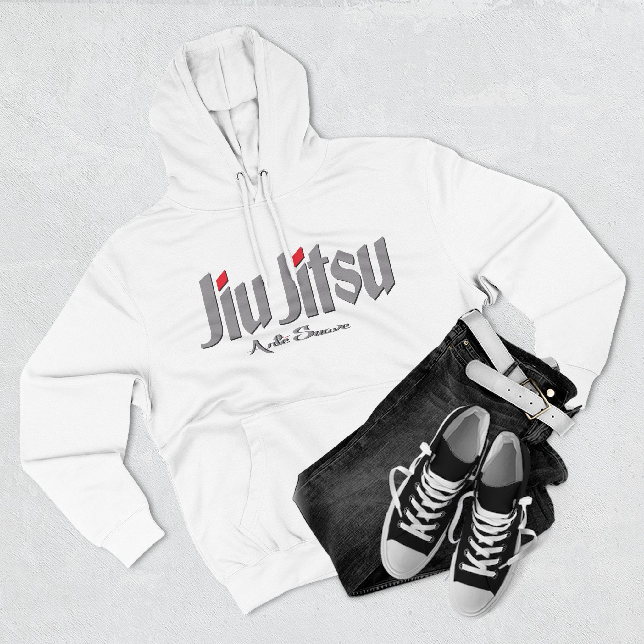 Grey Font Jiu Jitsu Fleece Hoodie for Training and Comfort, Stylish BJJ Apparel for Martial Arts Enthusiasts, Perfect Gift for Athletes, Casual [...]