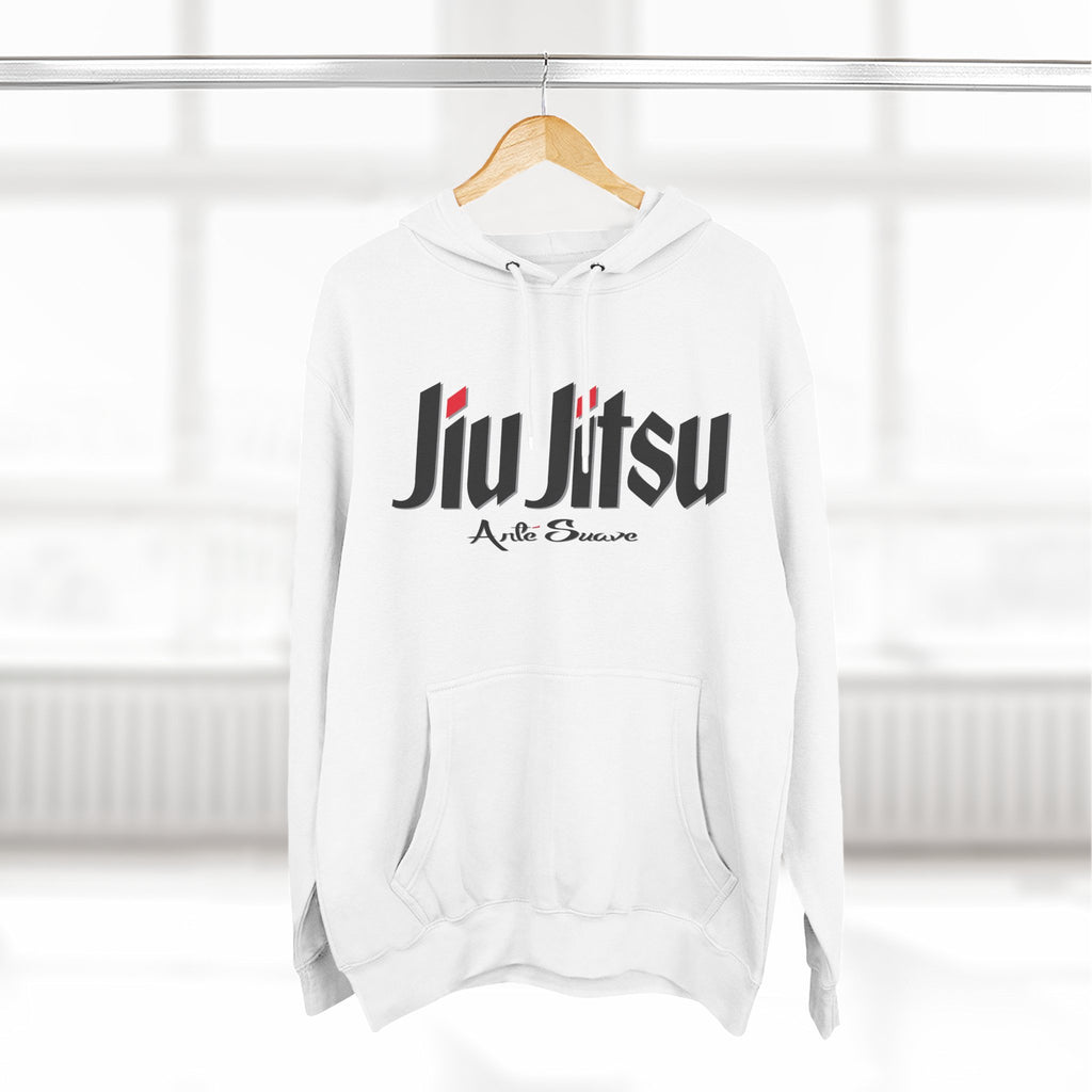 Jiu Jitsu Fleece Hoodie Black Font - Sporty Comfort for Martial Arts Lovers, Gifts for BJJ Practitioners, Casual Wear, Training Apparel, [...]