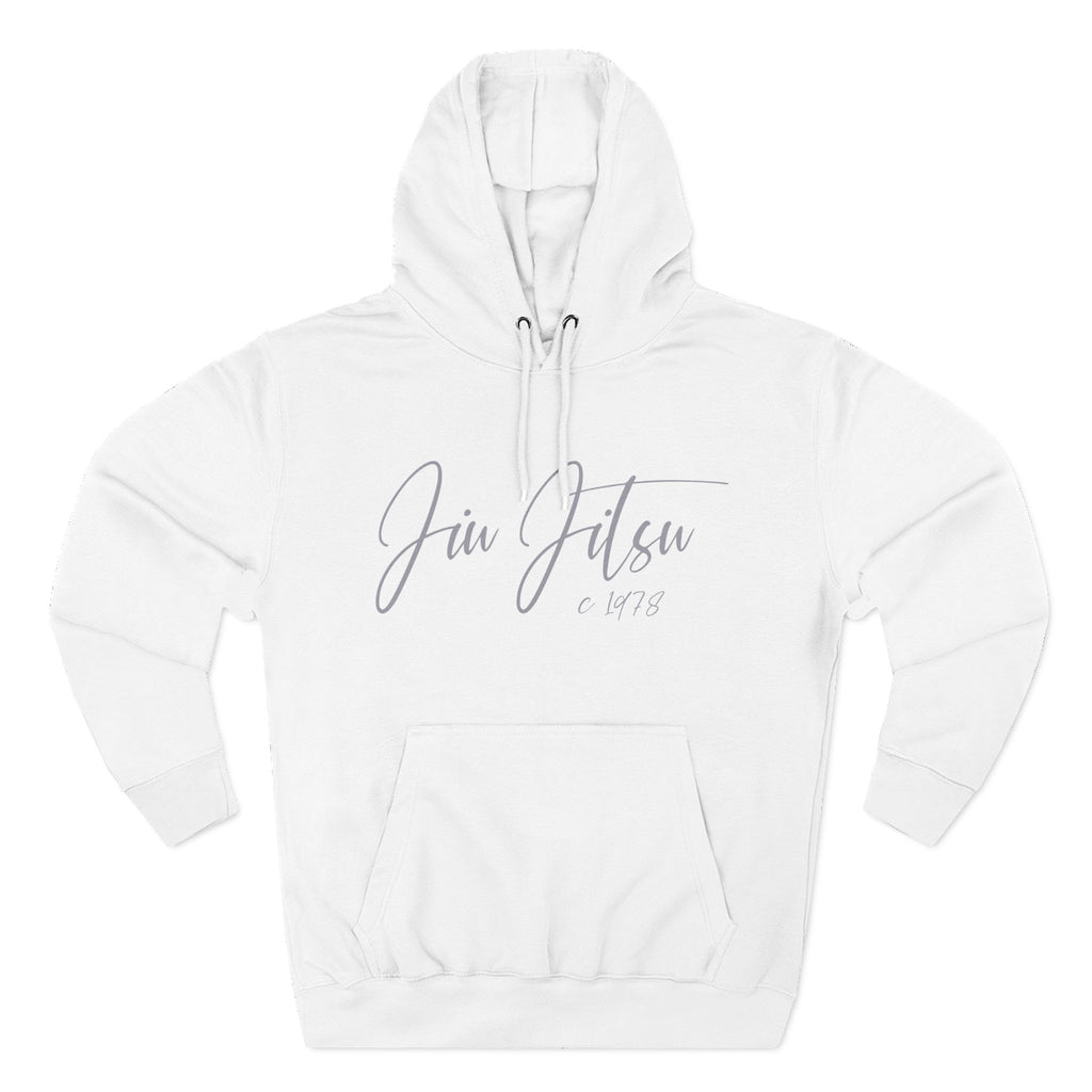 Jiu Jitsu Fleece Hoodie | Cozy Sportswear, Perfect for Training, Casual Wear, Gift for Martial Artists, Athletes, Unisex Hoodie