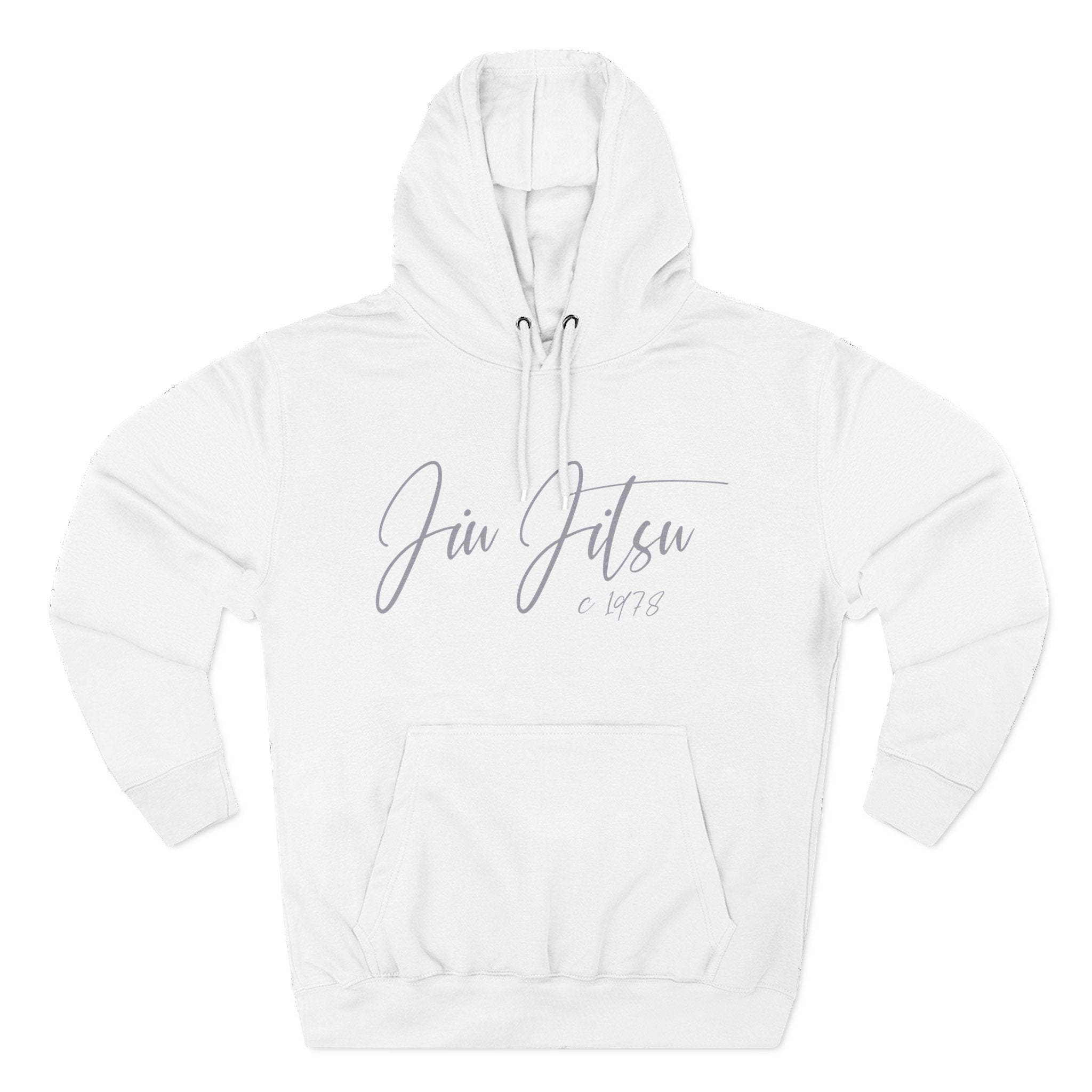 Jiu Jitsu Fleece Hoodie | Cozy Sportswear, Perfect for Training, Casual Wear, Gift for Martial Artists, Athletes, Unisex Hoodie