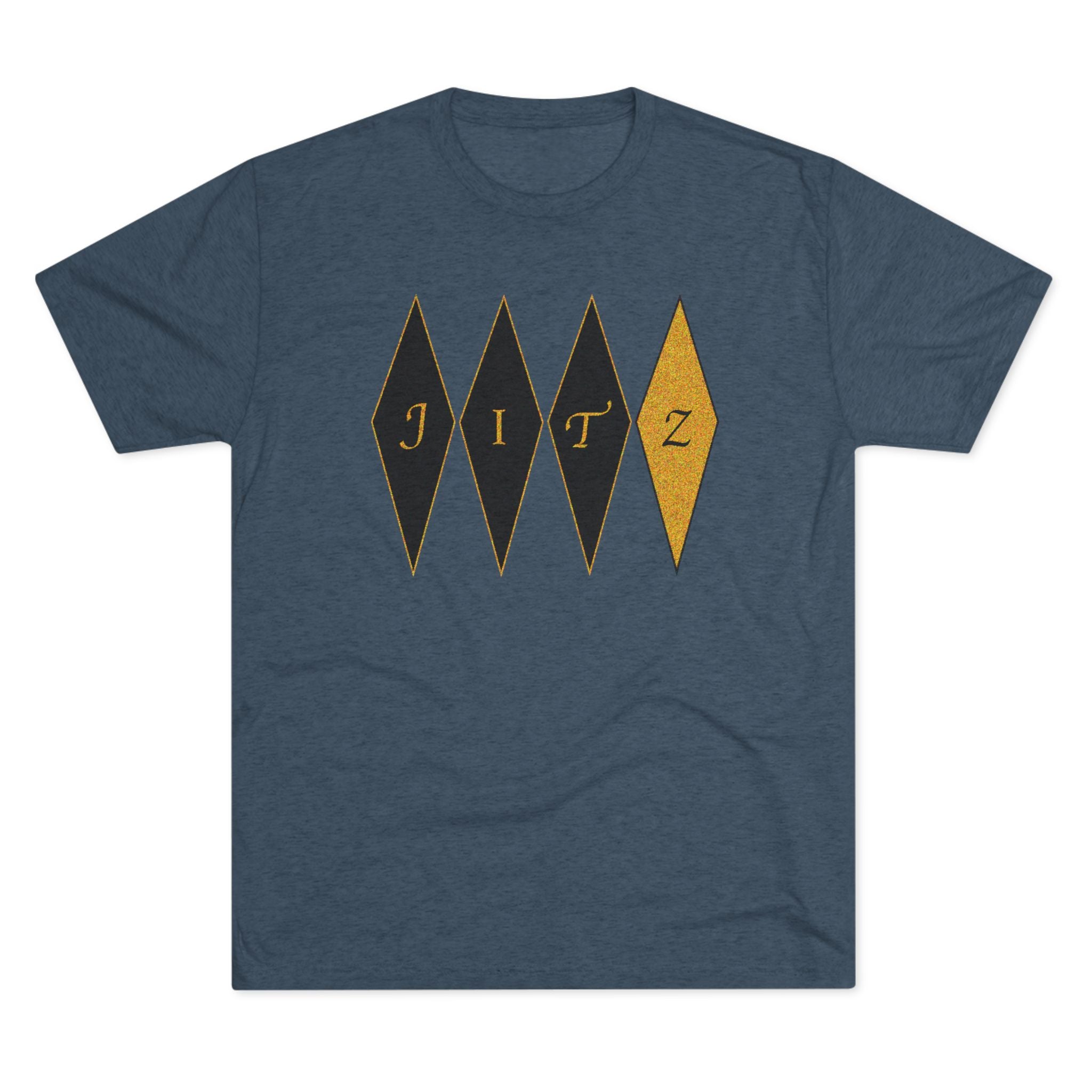 Vintage Jiu Jitsu Tri-Blend Crew Tee - JITZ Graphic Tee, Everyday Comfort Shirt, Casual Wear, Gift for Him/Her, Trendy Outfit