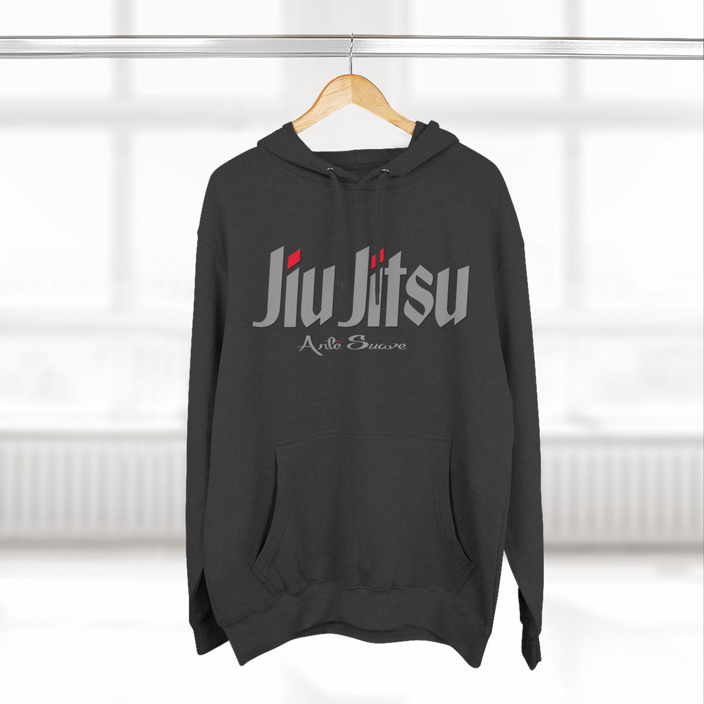 Three panel fleece Jiu Jitsu Hoodie for Martial Arts Lovers, Gifts for Athletes, Cozy Sports Apparel, Perfect for Training and Casual Wear