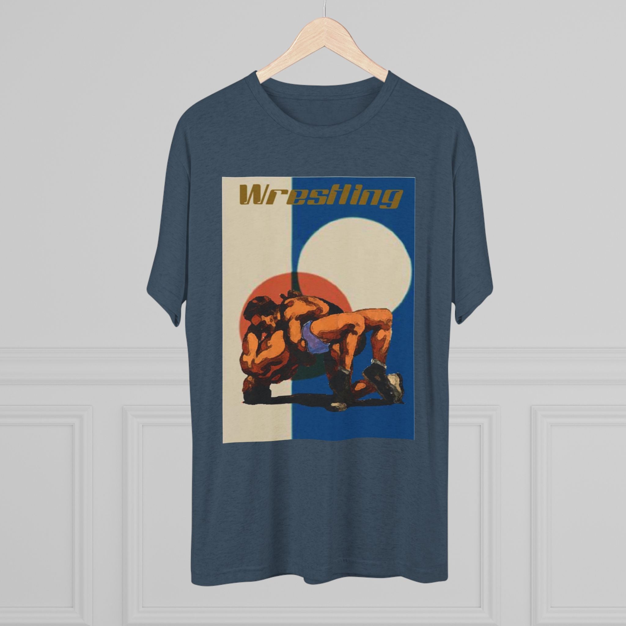 Vintage Wrestling Graphic Tee, Sports T-Shirt, Athletic Apparel, Gift for Wrestlers, Gym Training Shirt