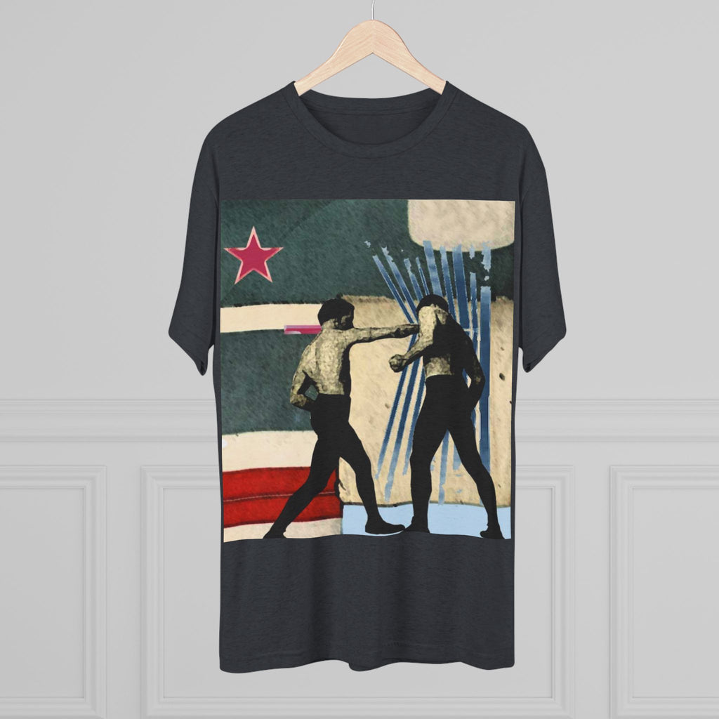 Boxing Retro Art Tee — Vintage Fight Poster Graphic T-Shirt