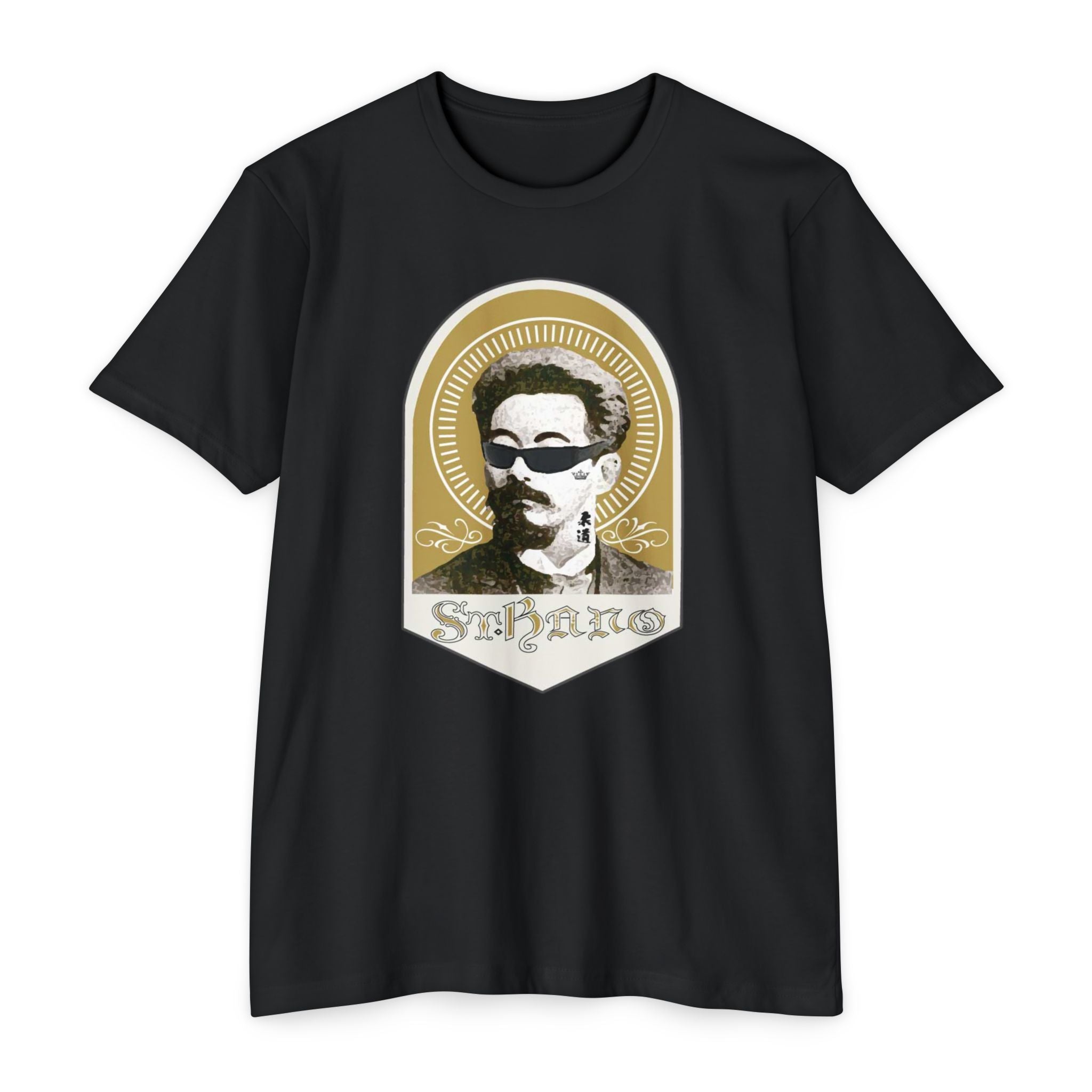 Graphic Tee — Retro Portrait 'Kano' Vintage-Style Shirt
