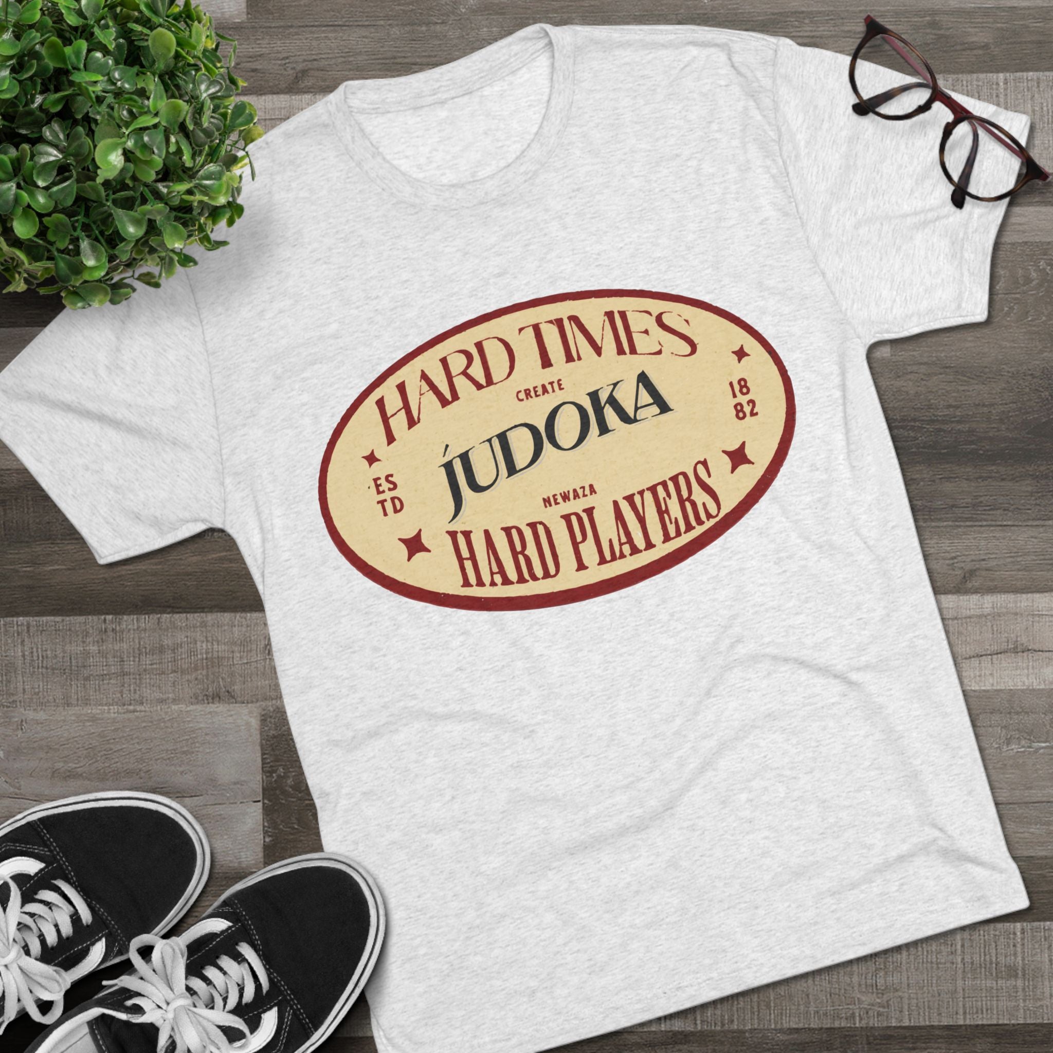 Judoka Tri-Blend Crew Tee