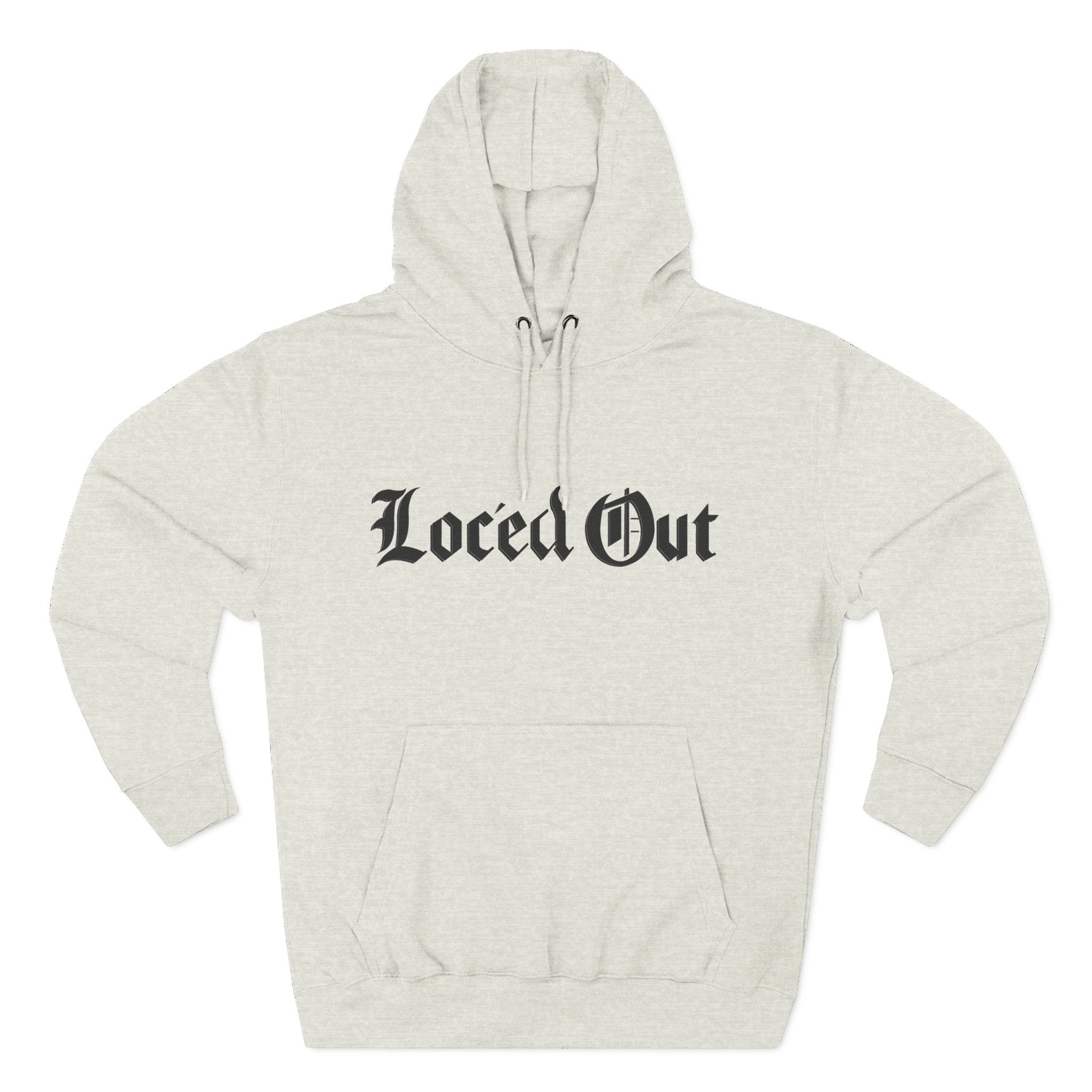 Trendy Fleece Loc ed Out Hoodie, Cozy Oversized Hoodie for Fall, Casual Streetwear, Unique Gift for Him/Her, Perfect for Relaxing or Lounging