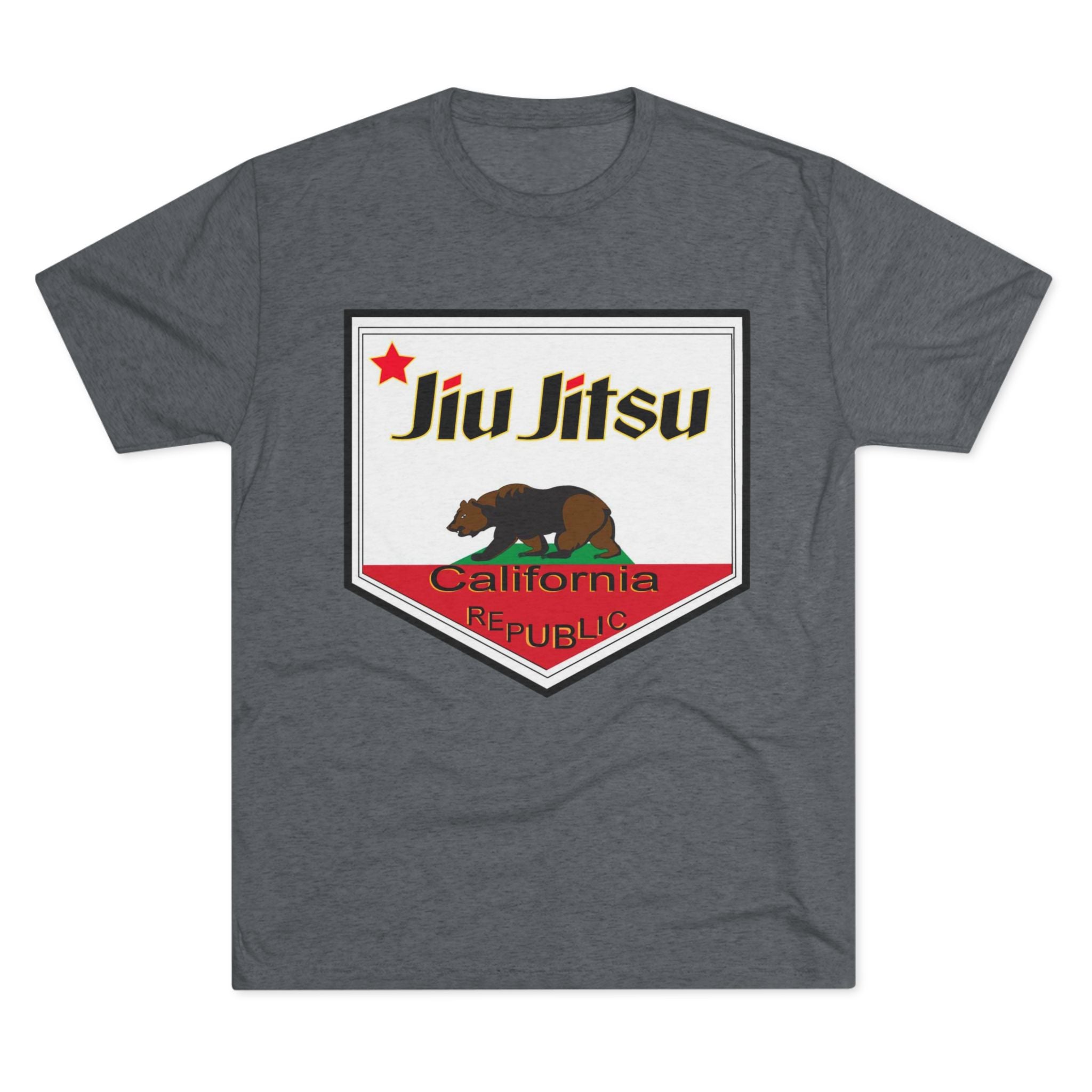 Jiu Jitsu California Bear T-Shirt — Martial Arts Tee