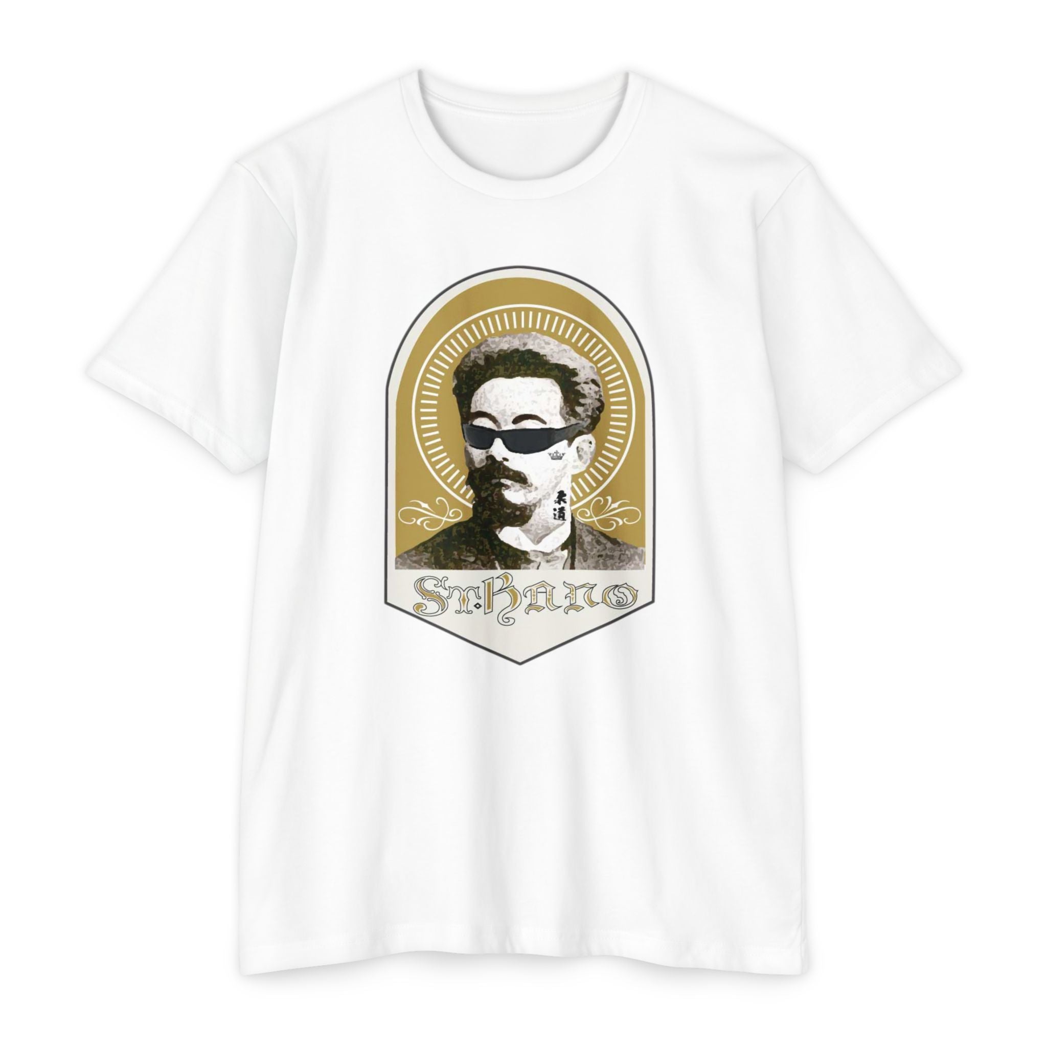 Graphic Tee — Retro Portrait 'Kano' Vintage-Style Shirt