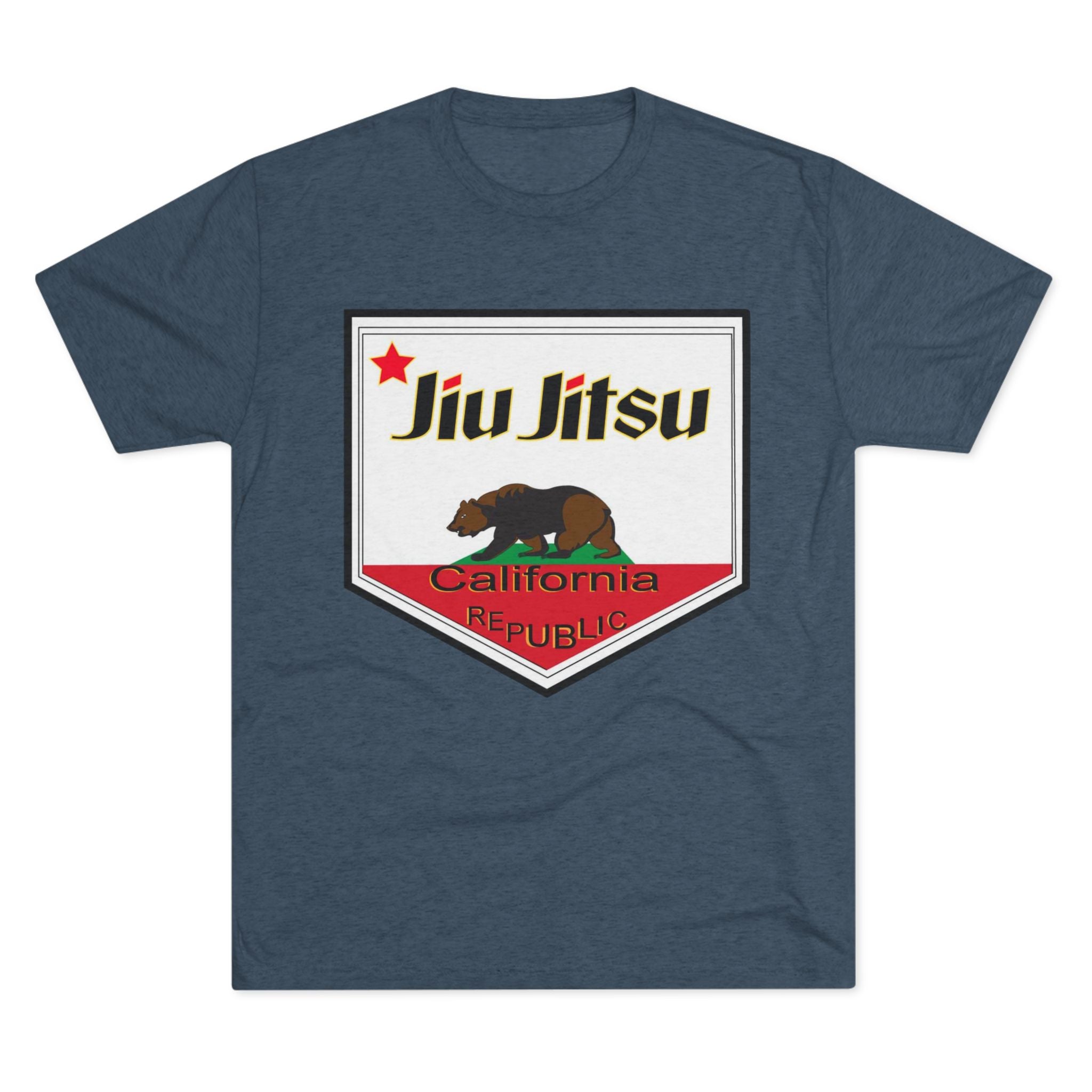 Jiu Jitsu California Bear T-Shirt — Martial Arts Tee