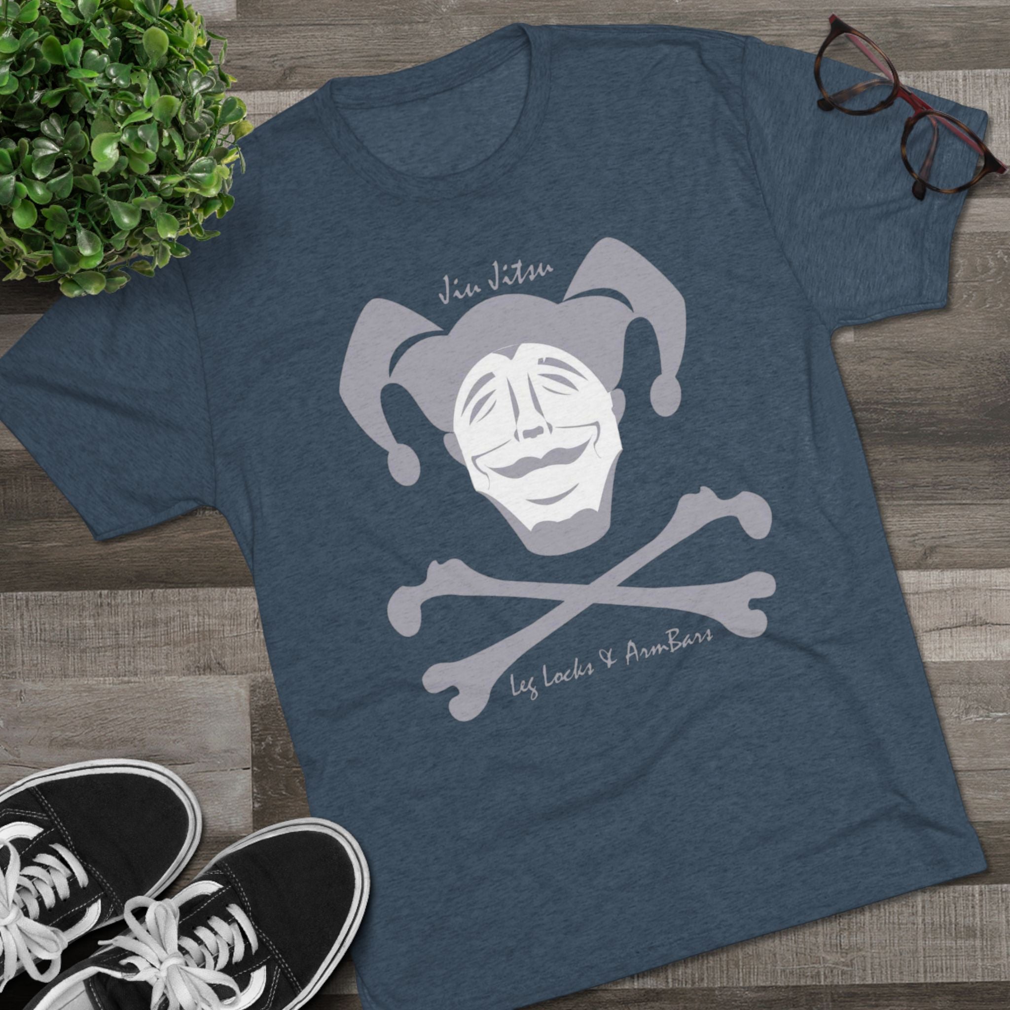 Jester Skull Tee — Playful Pirate Joker Graphic Shirt
