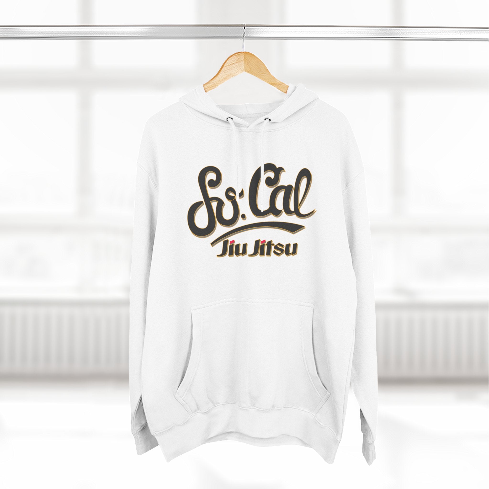 So Cal Jiu Jitsu Hoodie | Cozy Sportswear, Ideal for Jiu Jitsu Enthusiasts, Gifts for Martial Artists, Casual Wear, Workout Clothing