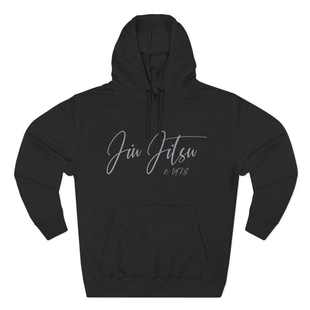 Jiu Jitsu Fleece Hoodie | Cozy Sportswear, Perfect for Training, Casual Wear, Gift for Martial Artists, Athletes, Unisex Hoodie