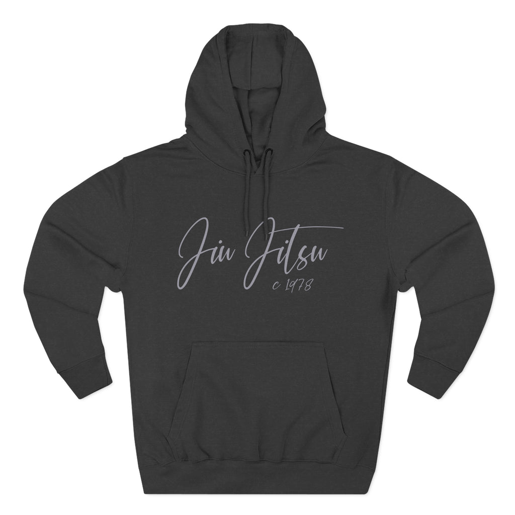 Jiu Jitsu Script Colored Hoodie.