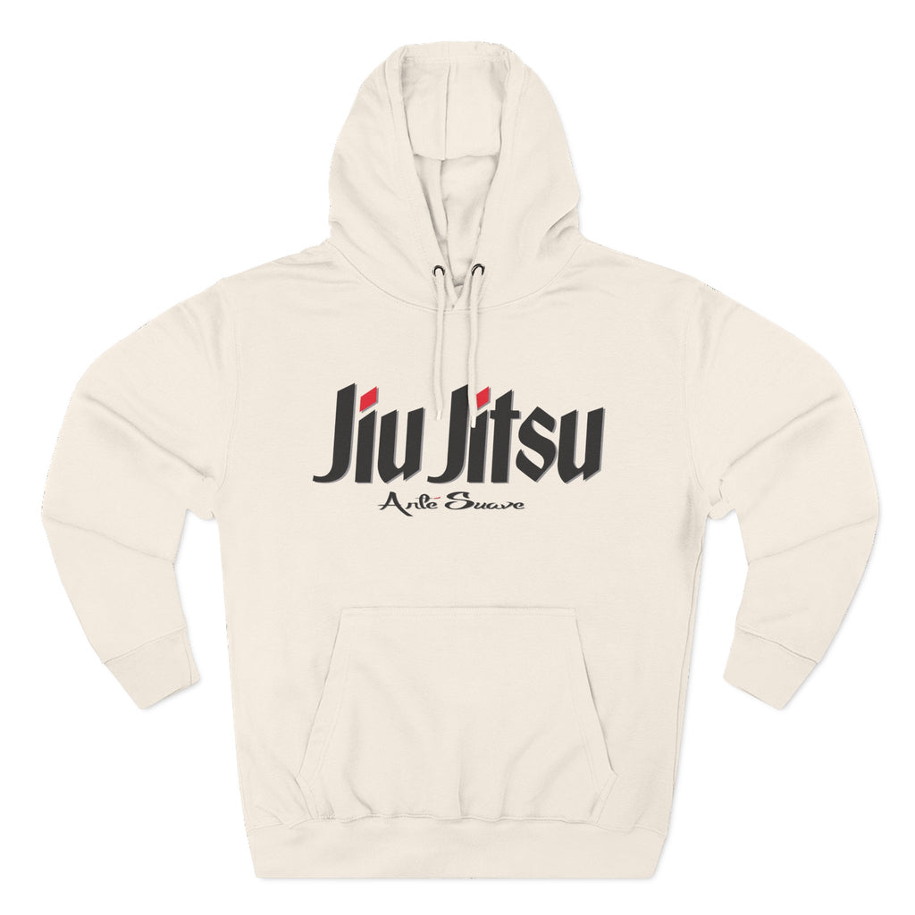 Jiu Jitsu Fleece Hoodie Black Font